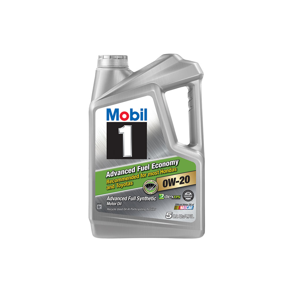 Mobil 1 0W-20 روغن سوخت پیشرفته کاملاً مصنوعی ، 5 qt